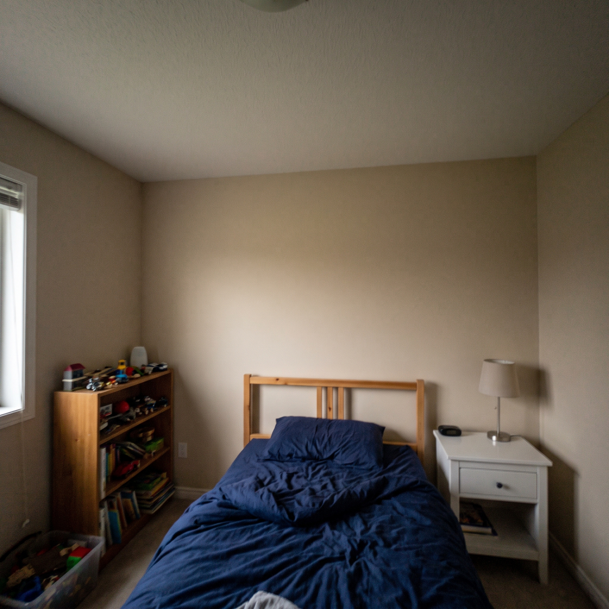 Before: plain kid's bedroom